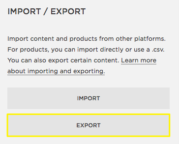 Step-3 Click Export