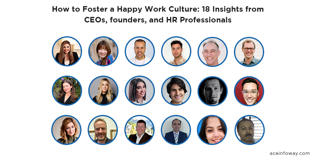 Build a Happy Work Culture
