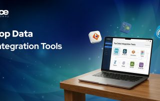 Visual representation of data integration tools used in projects to unify multiple data sources, improve workflow efficiency, and enable advanced analytics for enterprise decision-making