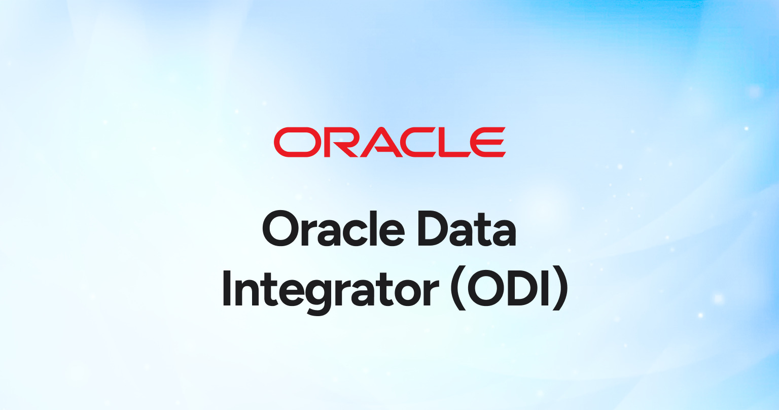 Oracle Data Integrator