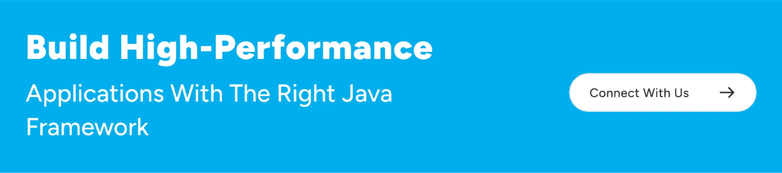 Build high-performance applications using the right Java framework for enterprise development