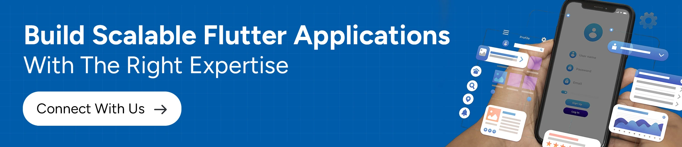 Build scalable Flutter applications with expert Flutter development services