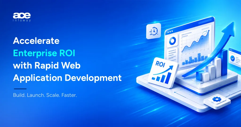 Accelerate enterprise ROI with rapid web application development through faster delivery, scalable architecture, and business-focused digital solutions.