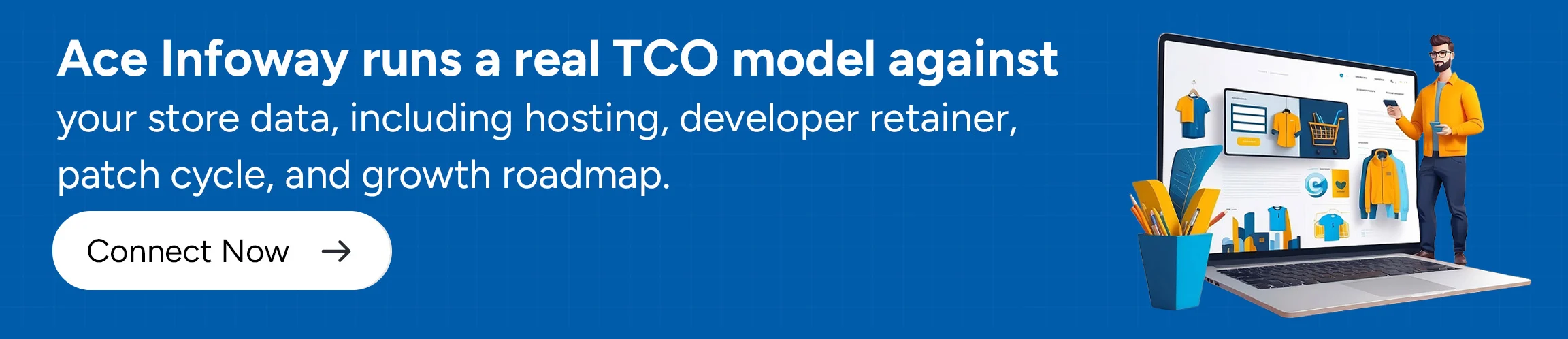 offering a free ecommerce platform total cost of ownership assessment for Shopify and Magento