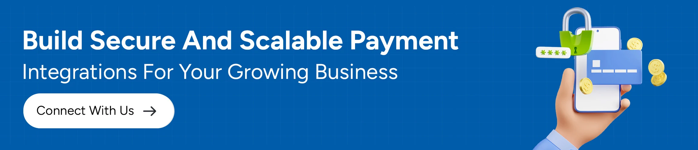 Integrate payment gateway seamlessly across your business systems to enable secure and efficient payment processing.